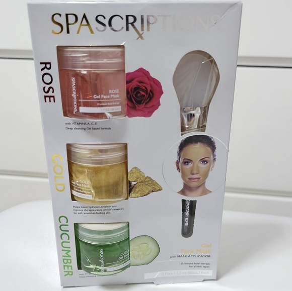 SpaScriptions Gel Face Mask With Applicator - Picture 7 of 10